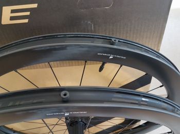 Used Scope R4.A AllRoad Carbon Clincher Disc 45 mm Tubeless Ready / Tubetype Shimano HG Black bike — image 10 of 25