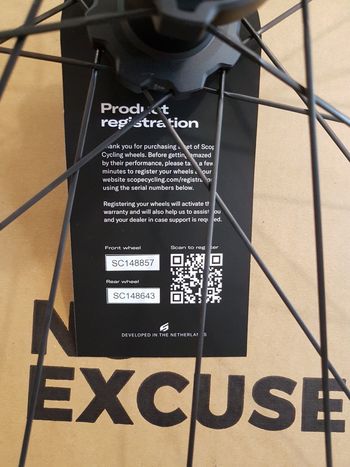 Used Scope R4.A AllRoad Carbon Clincher Disc 45 mm Tubeless Ready / Tubetype Shimano HG Black bike — image 19 of 25