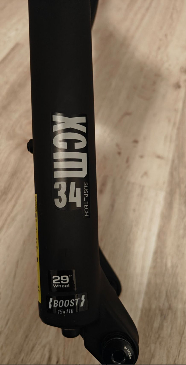 Used Sr Suntour XCM 34 Suspension Fork 29" Boost 15x110 2026 bike — image 3 of 3