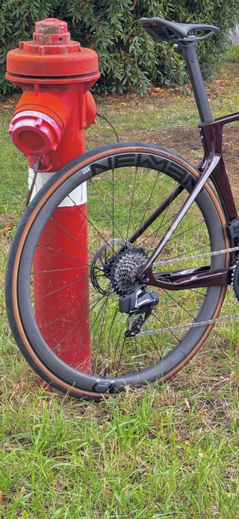 Used Newmen Streem 28" Climbing C.35/C.38 CL Sram Xdr wheelset 2025 bike — image 4 of 4