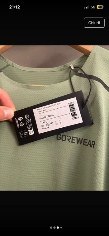 Used Gorewear Contest 2.0 Long Sleeve Tee bike — image 2 of 4