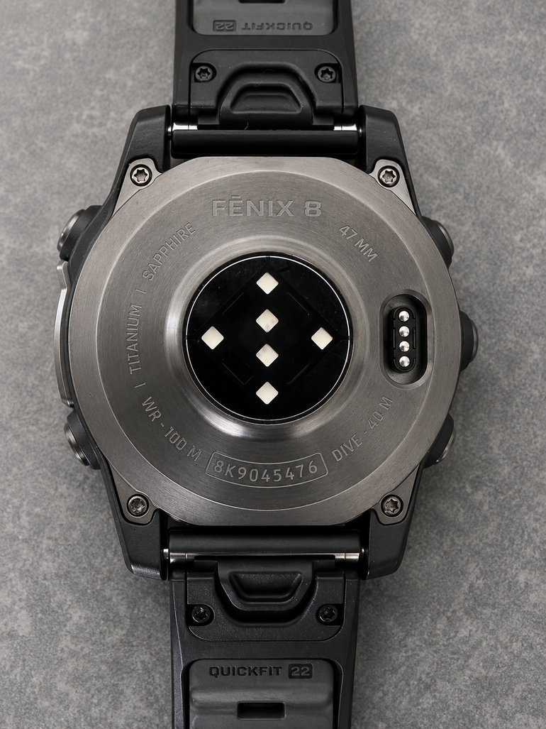 Used Garmin Fenix 8 Sapphire AMOLED 47mm bike — image 4 of 9