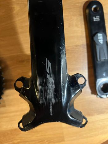 Used Shimano 105 FC-7100 50/34 12S with 4iiii Powermeter 2024 bike — image 6 of 6