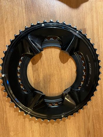 Used Shimano 105 FC-7100 50/34 12S with 4iiii Powermeter 2024 bike — image 5 of 6
