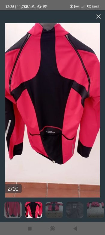 Used Gorewear chaqueta ciclismo gore windstoper bike