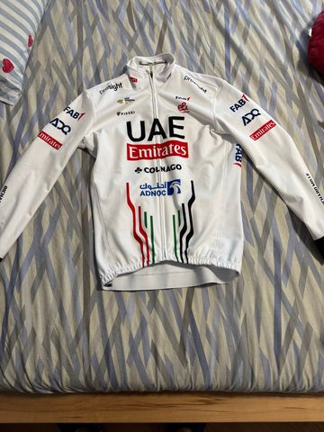 Brugt Pissei Maglia manica lunga mezza stagione team Uae EMIRATES 2024 Cycling Clothing