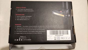 Used Cycleafer Rechargeable LED Bike Light Set bike — image 3 of 3
