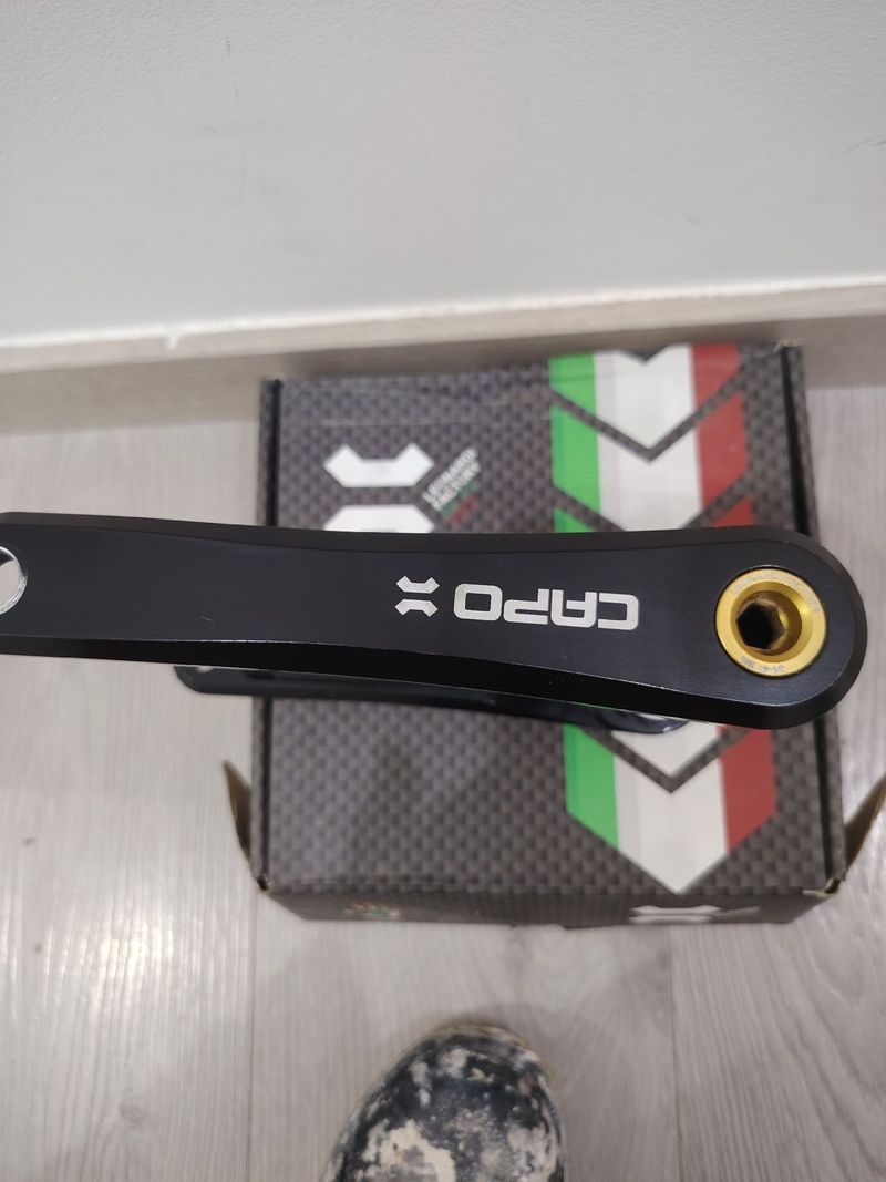 leonardi Capo Crankset 175mm Drivetrain & Pedals usato