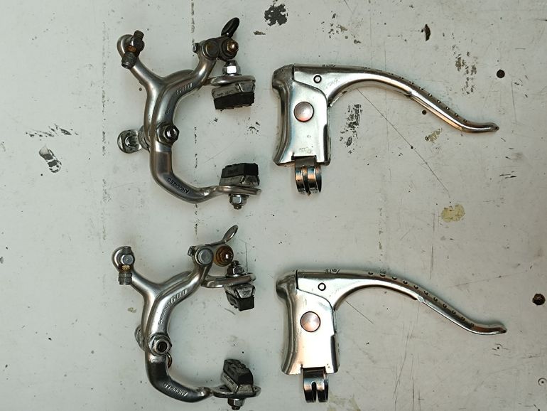 Used Shimano 600 EX Arabesque Brake Set BL-6200 & BR-6200 1978 bike — image 3 of 3