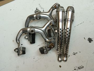 Brugt Shimano 600 EX Arabesque Brake Set BL-6200 & BR-6200 1978 Brakes
