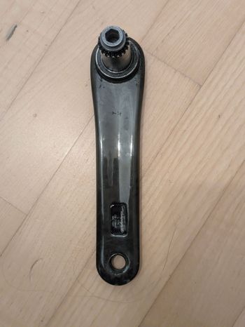 Used Campagnolo Record CT 175 52/34 11s Ultra Torque BB30 bike — image 8 of 10