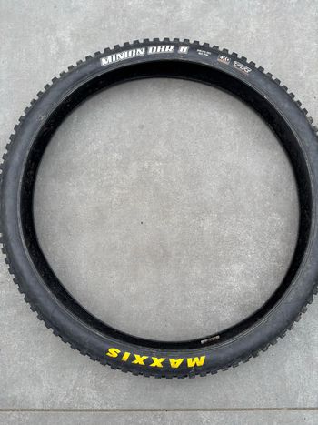 Used Maxxis Minion DHF + DHR 26-inch MTB tyres 2025 bike