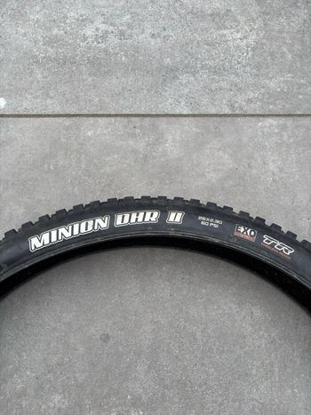 Used Maxxis Minion DHF + DHR 26-inch MTB tyres 2025 bike — image 2 of 7