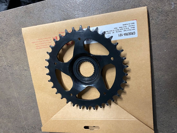 Used acid e-bike crankset 165 mm 34T bike — image 2 of 4
