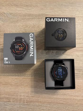 Used Garmin Fenix 8 GPS Watch bike — image 3 of 4