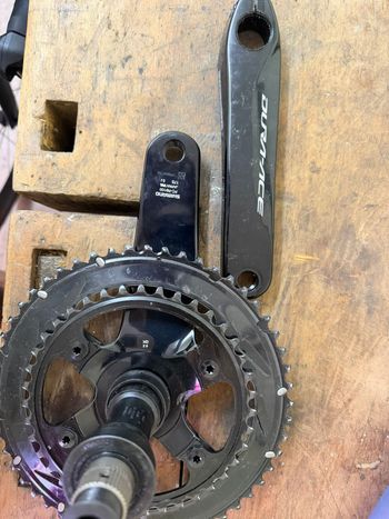 Used Shimano Dura Ace Kurbelgarnitur 53/39 bike — image 2 of 7