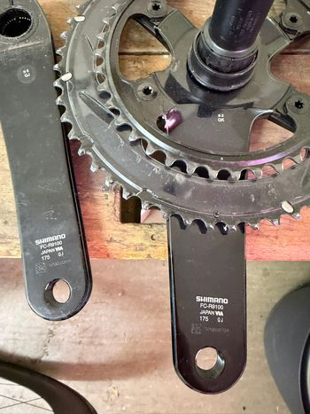 Used Shimano Dura Ace Kurbelgarnitur 53/39 bike — image 4 of 7