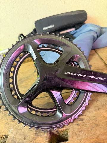 Gebrauchtes Shimano Dura Ace Kurbelgarnitur 53/39 Drivetrain & Pedals