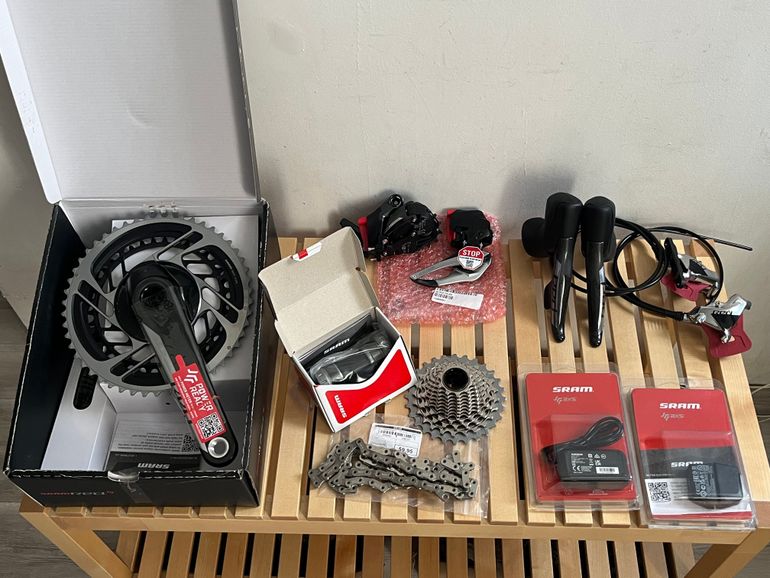 Used Sram Red AXS Disc 2-12v bike — image 1 of 2