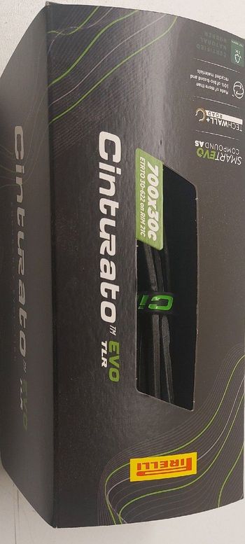 Used Pirelli Cinturato Evo 700x30c tlr 2026 bike