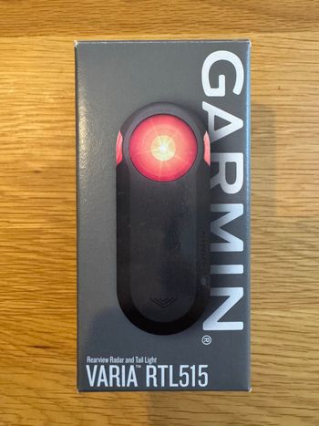 Used Garmin Varia RTL515 Rearview Radar Tail Light bike — image 4 of 4