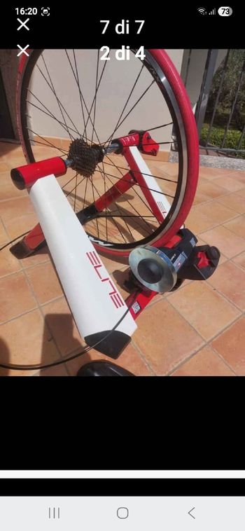 Used Elite rulli allenamento indor 2019 bike — image 4 of 4