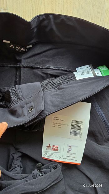Used Vaude Me Badile Pants II Größe 48/S bike — image 3 of 3