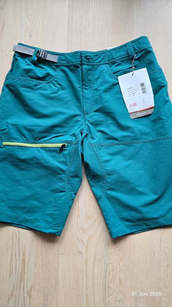 Used Vaude Me Tekoa Shorts 48/S Petrolium bike — image 2 of 3