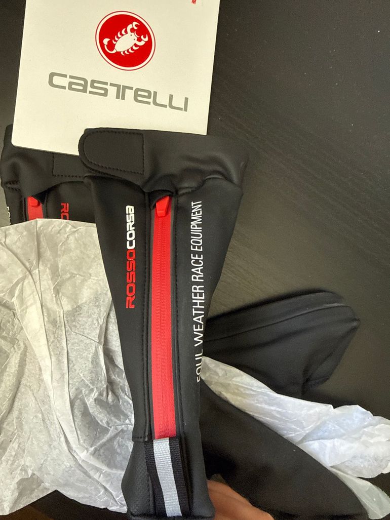 Used Castelli copriscarpa invernale ciclismo bike — image 3 of 4