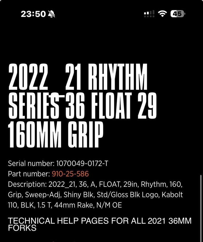 Used Fox 36 Fork 29" 160mm 2022 bike — image 13 of 13