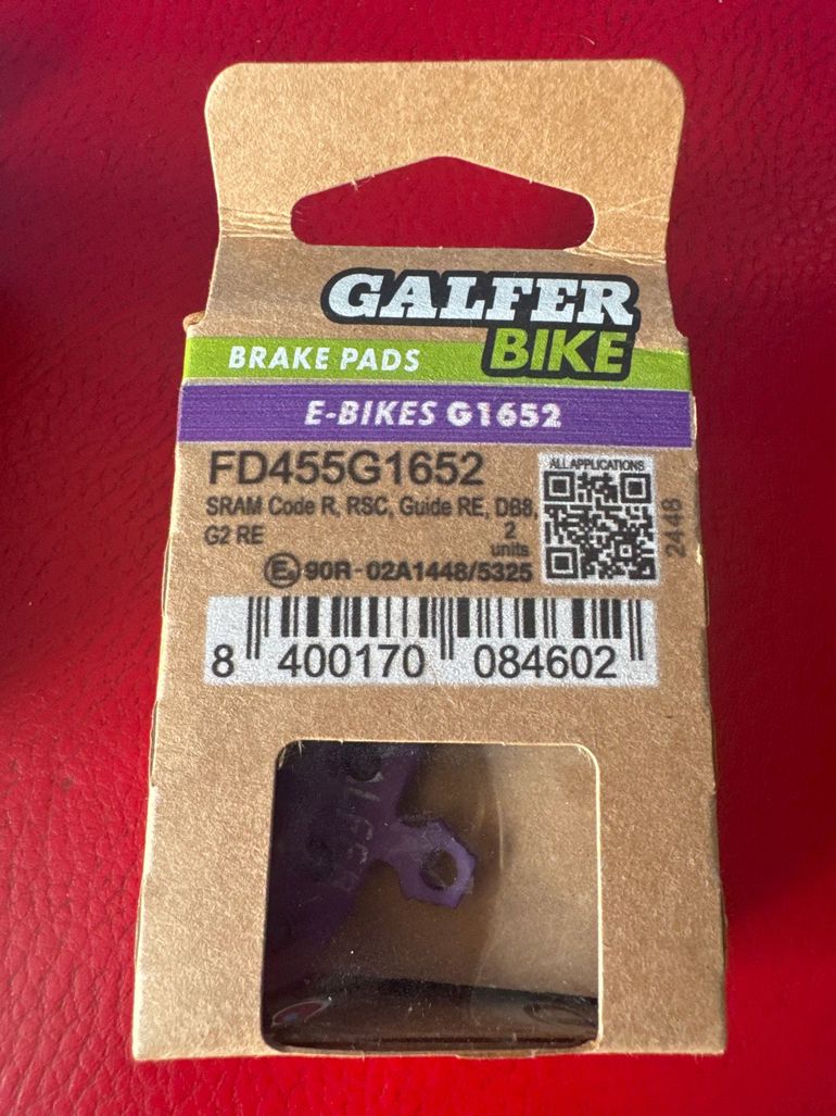 Used Galfer G1652 E-Bike Brake Pads bike — image 2 of 2