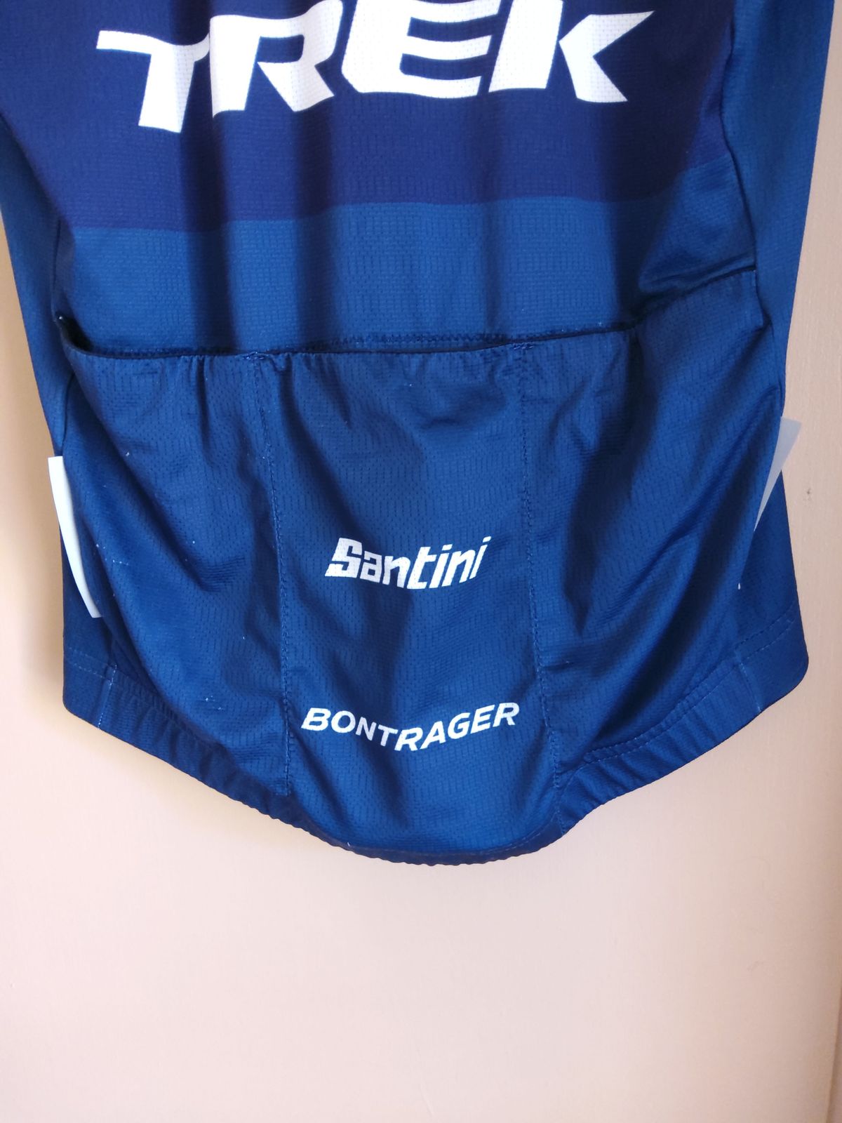Santini Trek ビブタイツ ネイビー Santini Maillot Lidl Trek Race 2025