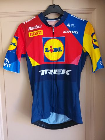 Used Santini Maillot Lidl Trek Race 2025 Cycling Clothing