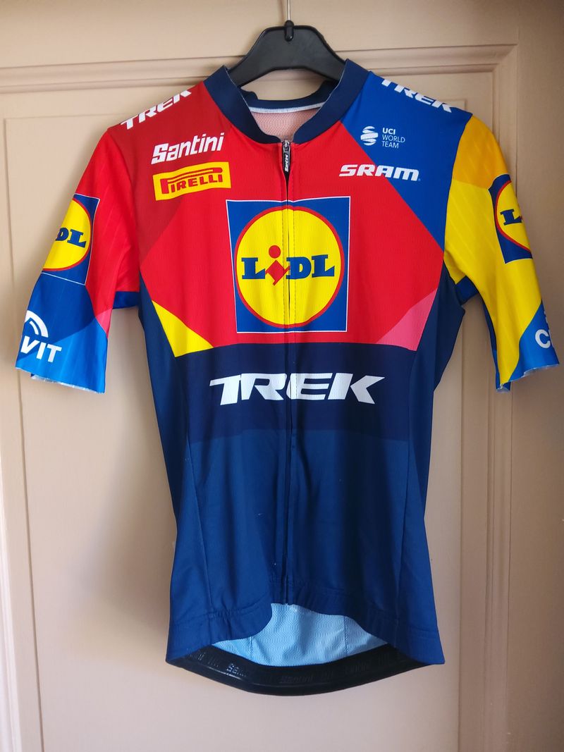 Brugt Santini Maillot Lidl Trek Race 2025 Cycling Clothing