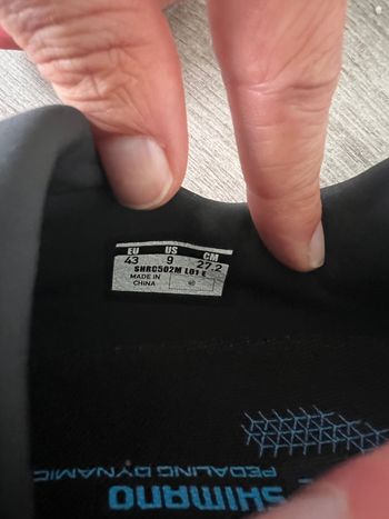 Used Shimano RC5 Road Cycling Shoes 2025 bike — image 5 of 5