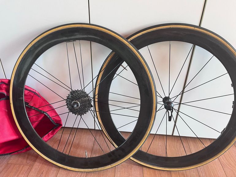 Used Campagnolo Bora WTO 45 per tubolare 2015 bike — image 2 of 4