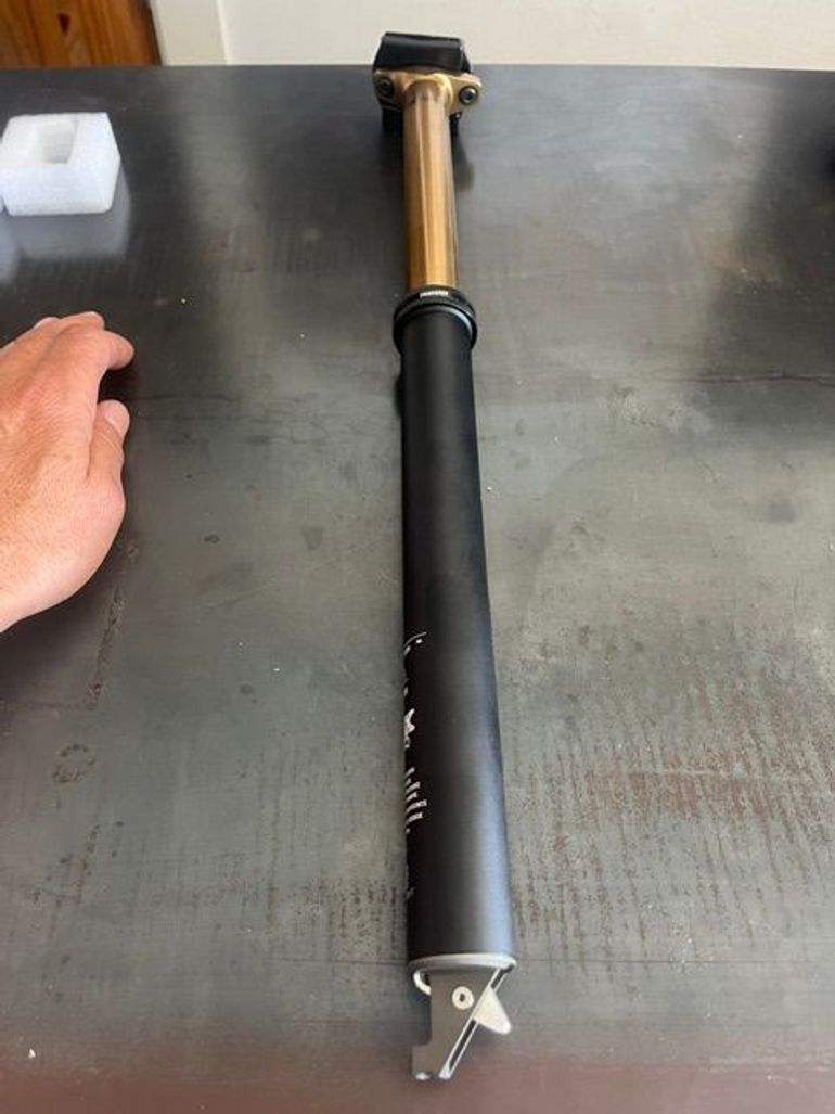 Used Fox Transfer Factory Dropper Seatpost 180mm 2025 bike — image 3 of 6