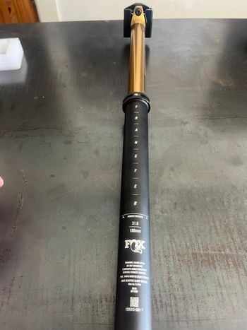 Used Fox Transfer Factory Dropper Seatpost 180mm 2025 bike — image 6 of 6