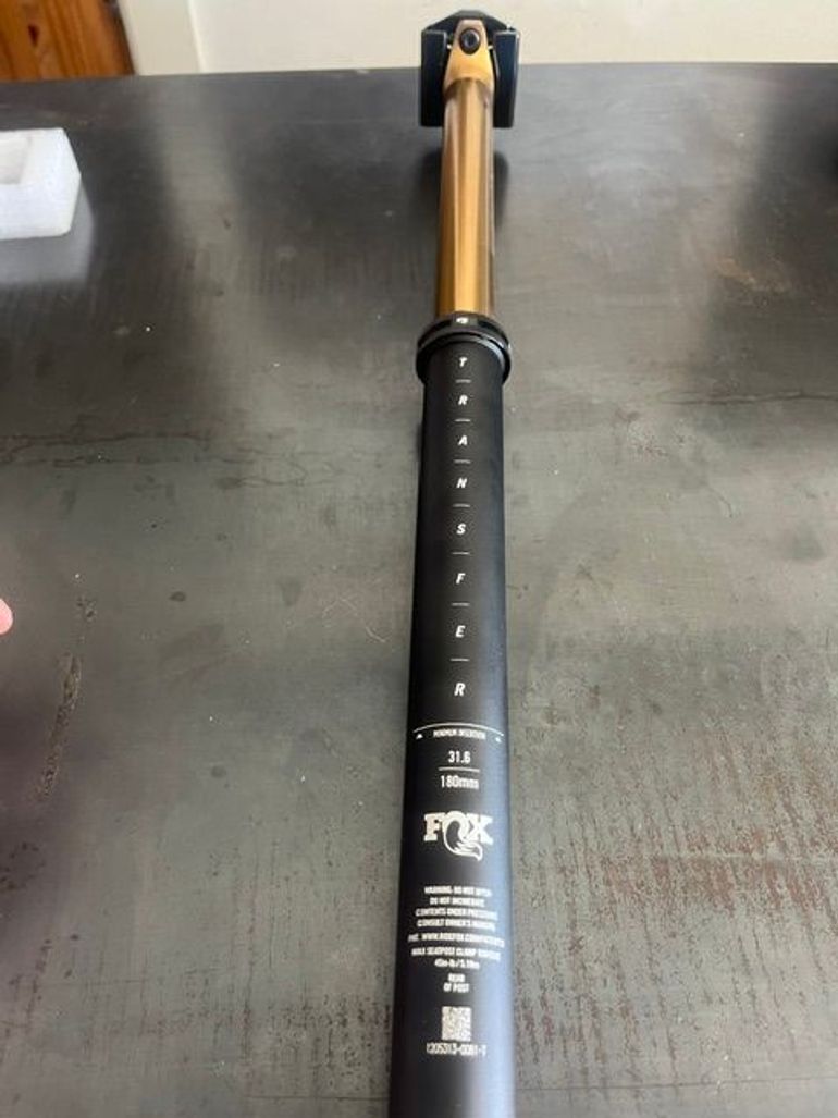 Used Fox Transfer Factory Dropper Seatpost 180mm 2025 bike — image 6 of 6
