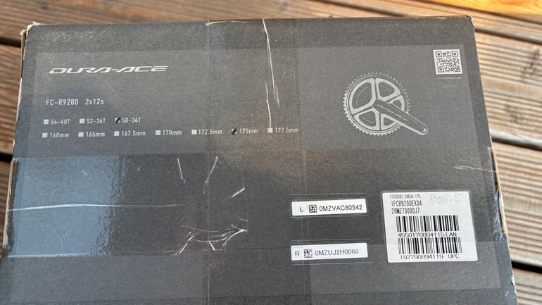 Used Shimano DURA ACE FC-R9200 12-fach Kurbel 50/34 175mm bike — image 5 of 6