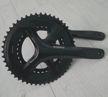 Used Shimano FC-RS520 Road Crankset 50/34T 12-speed bike