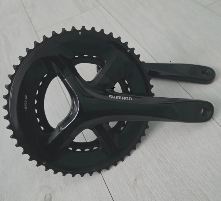 Used Shimano FC-RS520 Road Crankset 50/34T 12-speed bike — image 1 of 3