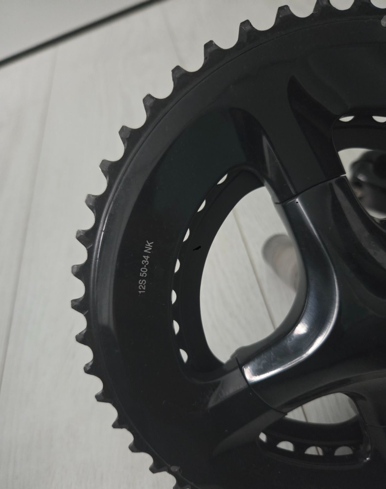 Used Shimano FC-RS520 Road Crankset 50/34T 12-speed bike — image 2 of 3