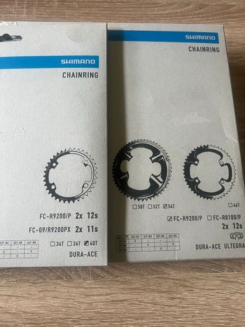 Used Shimano Dura Ace Chainrings bike — image 2 of 2