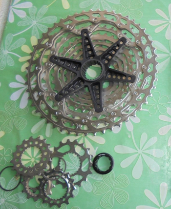Used Shimano Deore Micro Spline 12-speed Cassette 10-51T bike — image 2 of 3