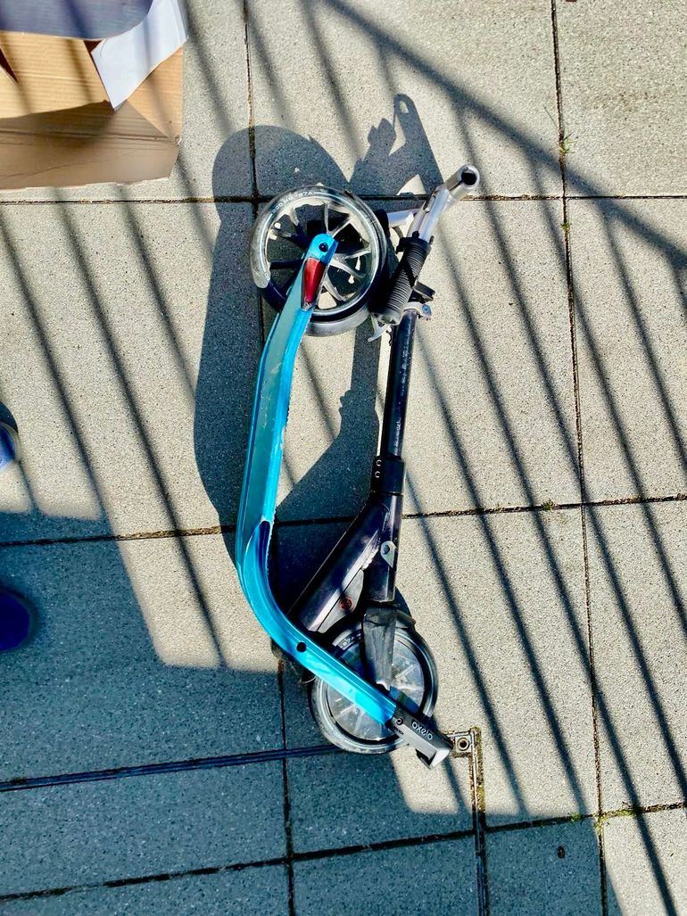 Used Oxelo Town 7 2021 bike — image 3 of 5