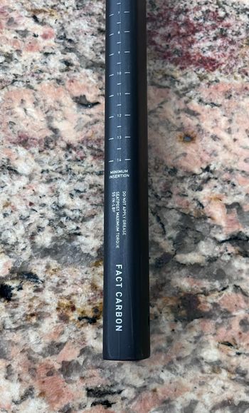 Used Specialized Sattelstütze Tarmac SL8 380 mm 15 mm setback 2026 bike — image 3 of 5