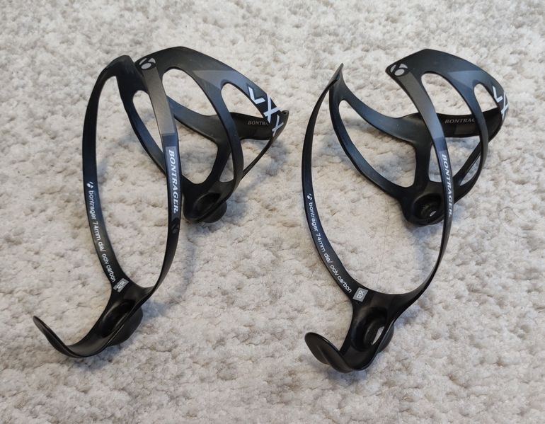 Used Bontrager XXX Carbon Bottle Cages, 2 pieces bike — image 1 of 5