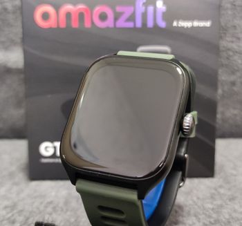 Used Amazfit GTS 4 Smartwatch bike