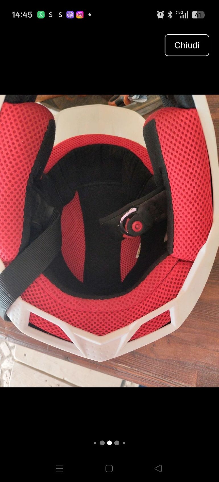 Tweedehands Flybikes https://www.vinted.it/items/8830713350-casco-da-motocross-fly-racing-default bike — afbeelding 3 van 9